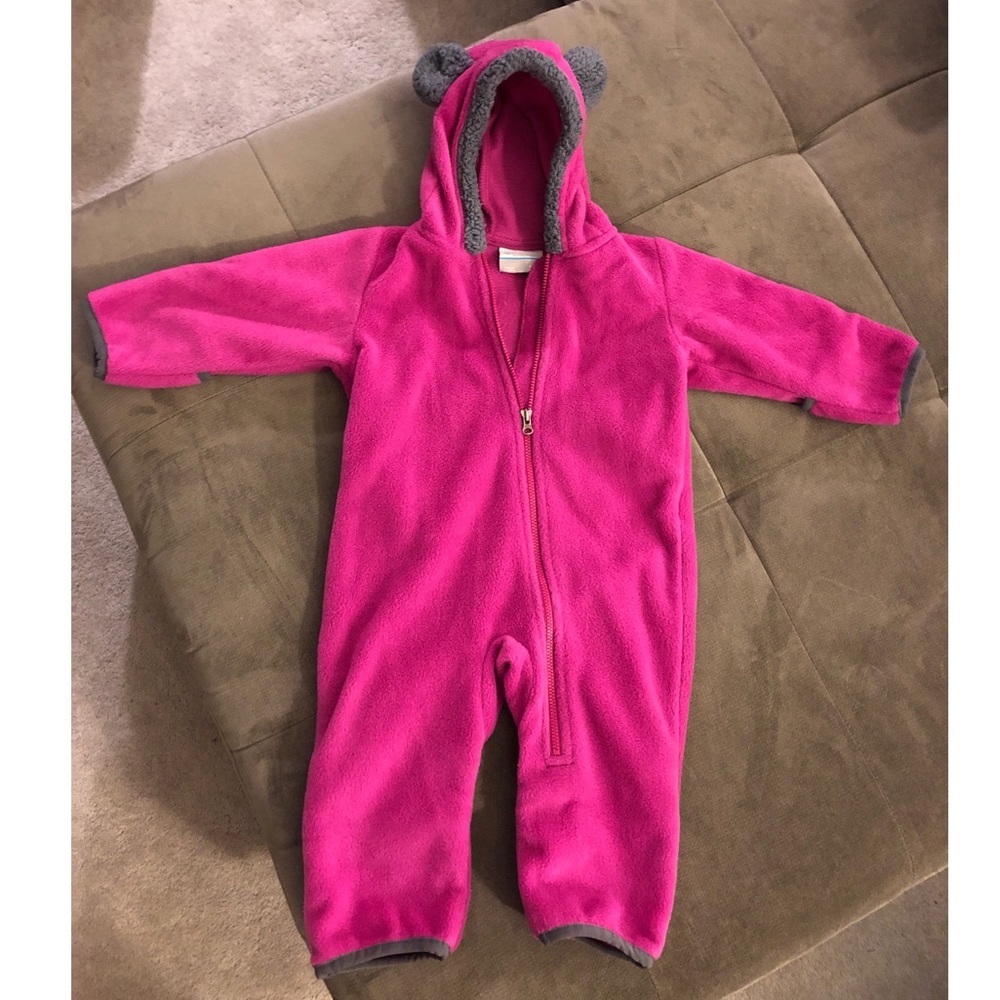 Size 6-12mo Fleece Bunting